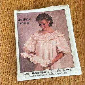 Sew Beautiful’s Julie's Gown Sewing Pattern